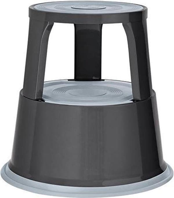 WEDO Rollhocker - Metal Trin skammel - Grå