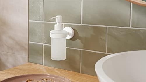 tesa MOON WHITE 40575-00000-00 sæbedispenser 200 ml hvid (mat), matteret glas (40575-00000-00)