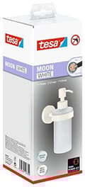 Miniatyrbillede 2 af 6: tesa MOON WHITE 40575-00000-00 sæbedispenser 200 ml hvid (mat), matteret glas (40575-00000-00)