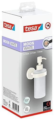 tesa MOON WHITE 40575-00000-00 sæbedispenser 200 ml hvid (mat), matteret glas (40575-00000-00)