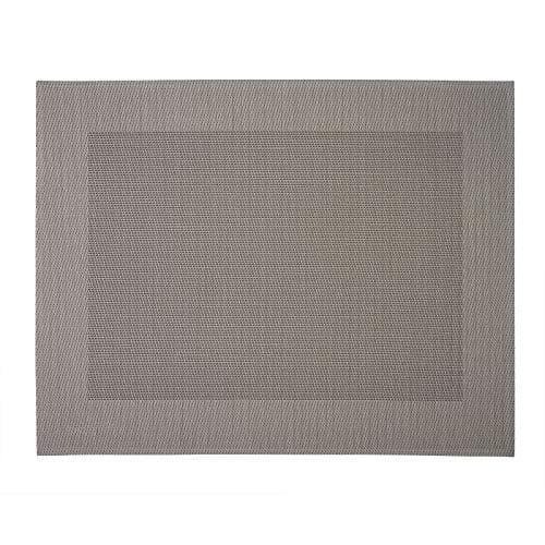 Westmark Saleen Edition Hemunderlägg 42 x 32 cm Syntetisk grå/brun Set med 4