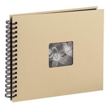 Hama Fine Art Spiral Taupe 36x32 50 sorte sider 10609