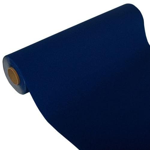 Papstar, bordløber, tissue "ROYAL Collection" 24 mx 40 cm mørkeblå, #84315