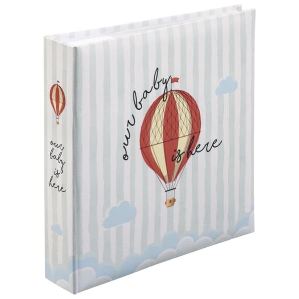 Hama Our Baby Fotoalbum Sort - Blå - Rød - Hvid - Gul 200 ark 10 x 15 cm (00003865)