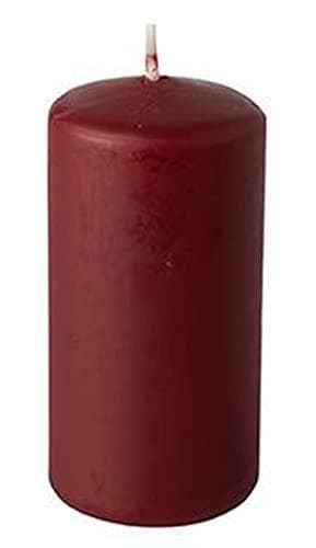 Papstar stearinlys bordeaux 8 stk (17983)