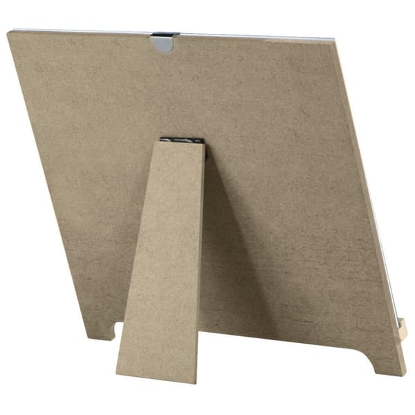 Hama tavelram 13x18 cm (modern träram med passepartout, porträttram för stående) vit