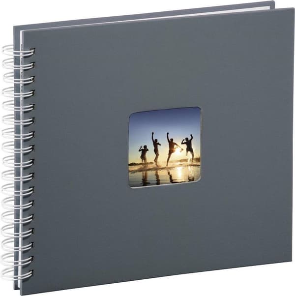 Hama Fine Art Spiral Grey 28x24 White Pages 2112