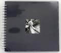 Miniatyrbild 11 av 11: Hama Fine Art Spiral Grey 28x24 White Pages 2112