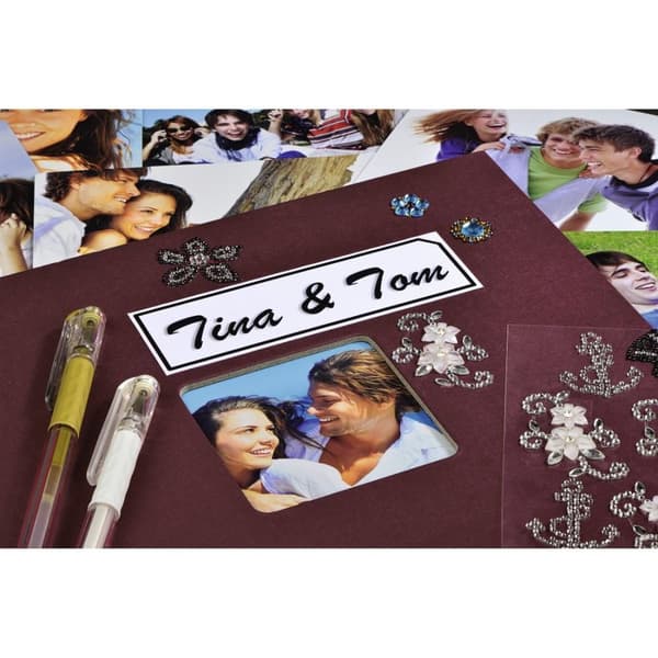Hama Fine Art Cardboard - Paper Bordeaux Photo Album (00001965)