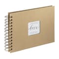 Miniatyrbillede 1 af 3: Hama Craft fotoalbum brun 40 ark 10 x 15 spiralindbinding (00007210)