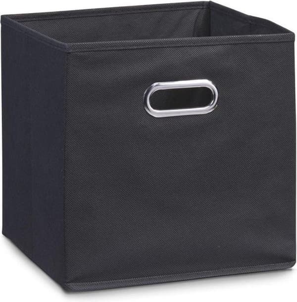 Zeller - Förvaringslåda, svart, non-woven