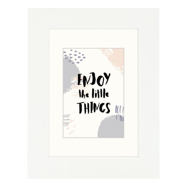 Hama Skara - Lasi - Puu - Valkoinen - Yksi valokuvakehys - 7 x 10 cm - Suorakaiteen muotoinen - Huolellinen (00175512)
