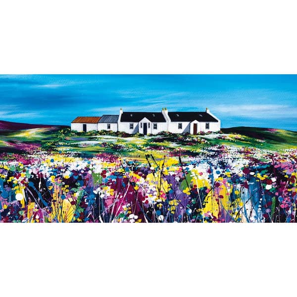 Avril Thomson Smith Framed Canvas Print Multicoloured 50cm x 100cm