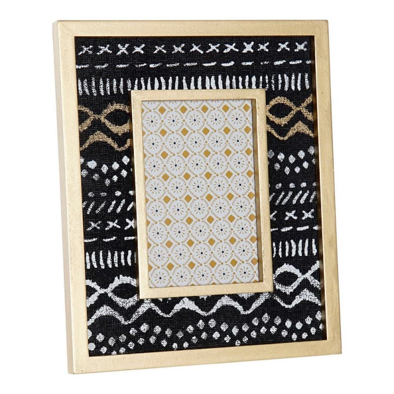 Photo frame DKD Home Decor Border MDF Wood (10 x 10 x 15 cm)