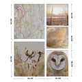 Miniatyrbild 4 av 5: Art for the Home - Set med 5 canvas - Natur - sepia - 80x60cm