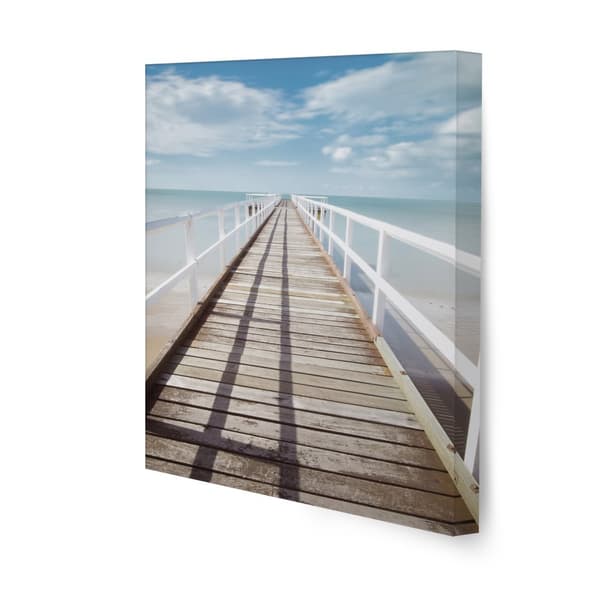 Art for the Home - Set med 5 canvas - Strand - 80x60cm