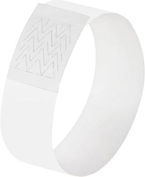 Sigel Event bands - super bløde - 225x25mm - 120 stykker - hvid - EB216