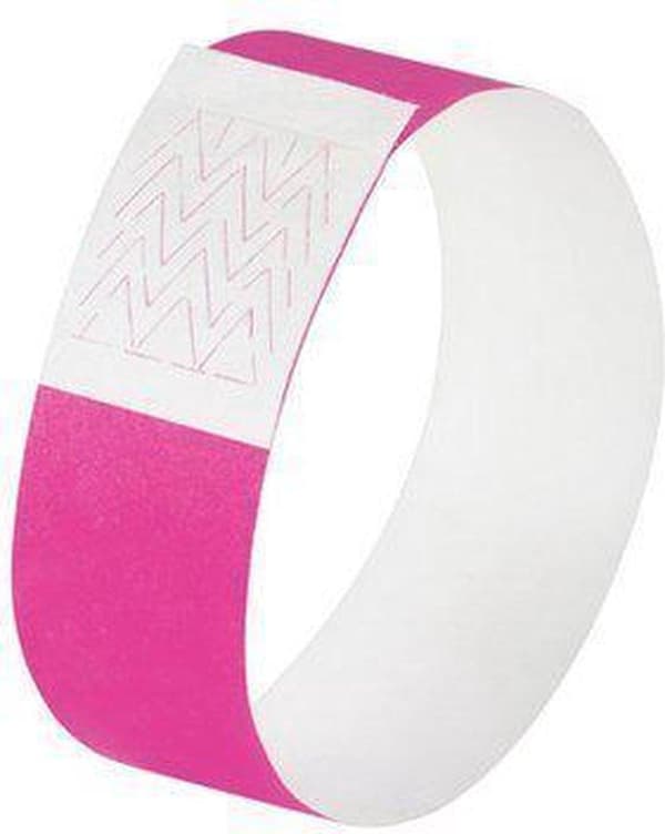 Sigel - Event bands - super bløde 255x25mm - Pink - 120 stykker - EB210