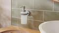 Miniatyrbild 4 av 5: tesa MOON GRAY 40584-00000-00 soap dispenser 200 ml gray (matt), frosted glass (40584-00000-00)