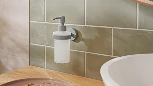 tesa MOON GRAY 40584-00000-00 soap dispenser 200 ml gray (matt), frosted glass (40584-00000-00)