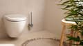 Miniatyrbillede 4 af 5: tesa MOON GREY toiletbørstesæt klæbende metal (40581-00000-00)