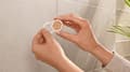 Miniatyrbillede 5 af 5: tesa MOON GREY toiletbørstesæt klæbende metal (40581-00000-00)