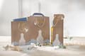 Miniatyrbild 2 av 2: 5 bottle bags polar bear with shooting star motif 10.0 x 35.0 (GT051)