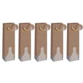 Miniatyrbild 1 av 2: 5 bottle bags polar bear with shooting star motif 10.0 x 35.0 (GT051)
