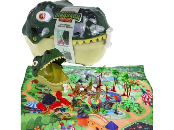 Ramiz "World of Dinosaurs" - figur och landskapsmatta