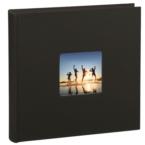Hama Album XL Fine Art 30x30 cm 100 mustaa sivua musta