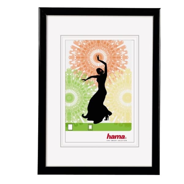 Hama Fotoramme Plast Madrid Sort 10x15cm