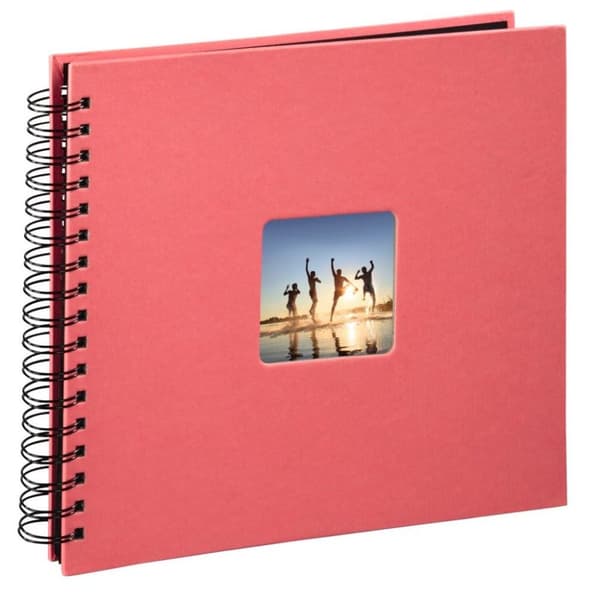 Hama Spiral Album Fine Art 28 X 24 Cm 50 Black Pages Flamingo