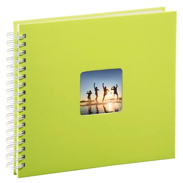 Hama Spiral Album Fine Art 28 X 24 Cm 50 White Pages Kiwi