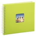 Miniatyrbild 3 av 3: Hama Spiral Album Fine Art 28 X 24 Cm 50 White Pages Kiwi