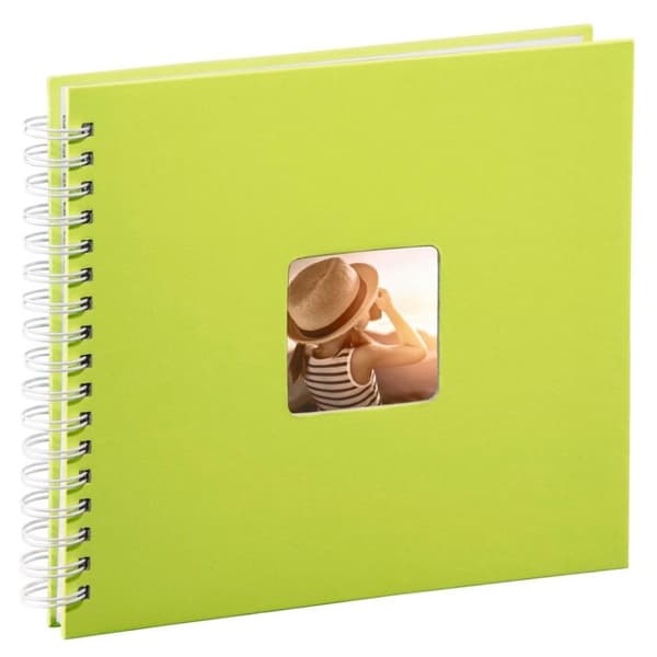 Hama Spiral Album Fine Art 28 X 24 Cm 50 White Pages Kiwi