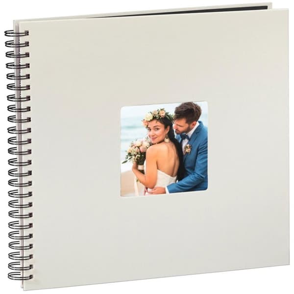 Hama Spiral Album Fine Art 36 X 32 Cm 50 Black Pages Chalk
