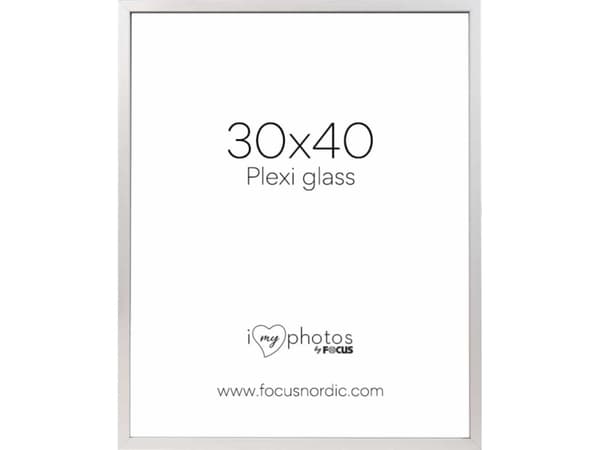 Fotoram Focus Soul Vit 30x40 plexi