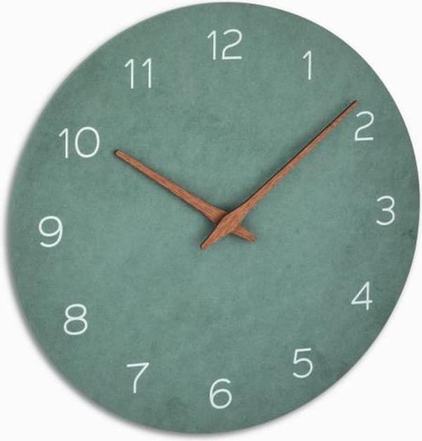 60.3054.04 Analog väggklocka jadegrön (60.3054.04)