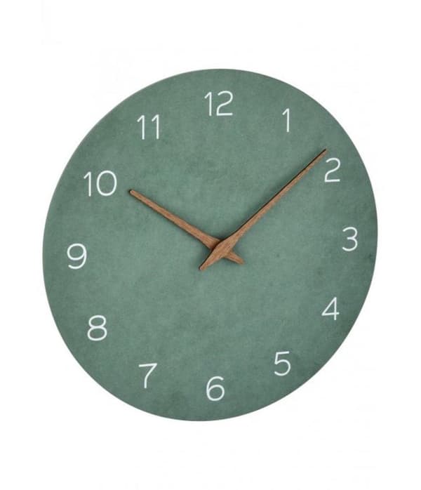60.3054.04 Analog väggklocka jadegrön (60.3054.04)