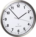Miniatyrbild 3 av 4: TFA-Dostmann 60.3523.02 Väggklocka Kvarts Väggklocka Rund Silver - Vit (60.3523.02)