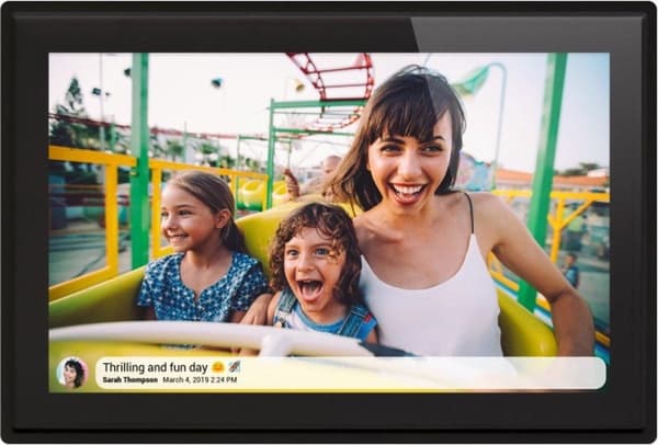Braun DigiFrame 1019 Digital fotoram Svart 25,6 cm (10,1 tum) Pekskärm Wi-Fi (21257)
