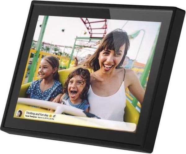 Braun DigiFrame 1019 Digital fotoram Svart 25,6 cm (10,1 tum) Pekskärm Wi-Fi (21257)