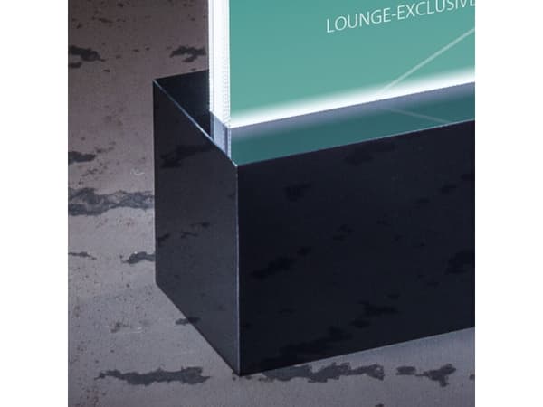 Sigel TA423, Enbildsram, Akryl, Svart, Transparent, 10,5 x 14,8 cm, Rektangulär, LED