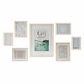 Miniatyrbild 1 av 2: Fotoram för upphängning DKD Home Decor 32,5 x 1,5 x 45 cm Glas Naturell Grön Trä MDF Skandinavisk