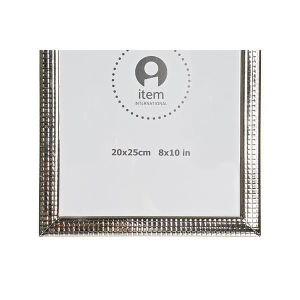 Fotoram DKD Home Decor Silvrig Metall Shabby Chic 22 x 2 x 27 cm