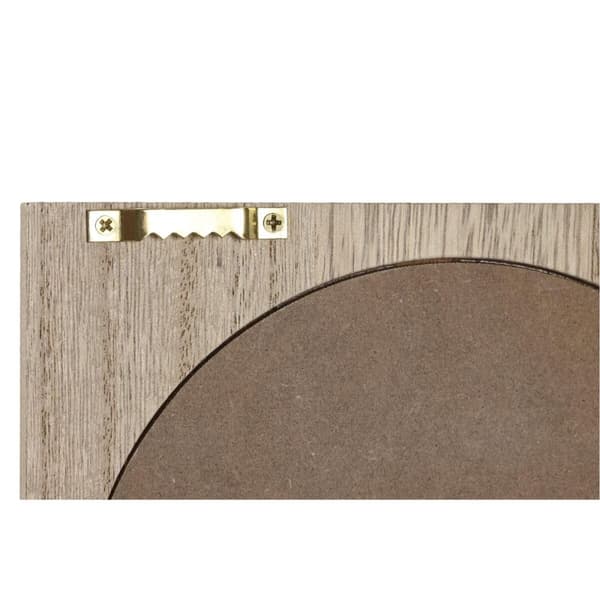 Fotoram DKD Home Decor 43 x 1,2 x 40 cm Naturell Multicolour Trä MDF Boho
