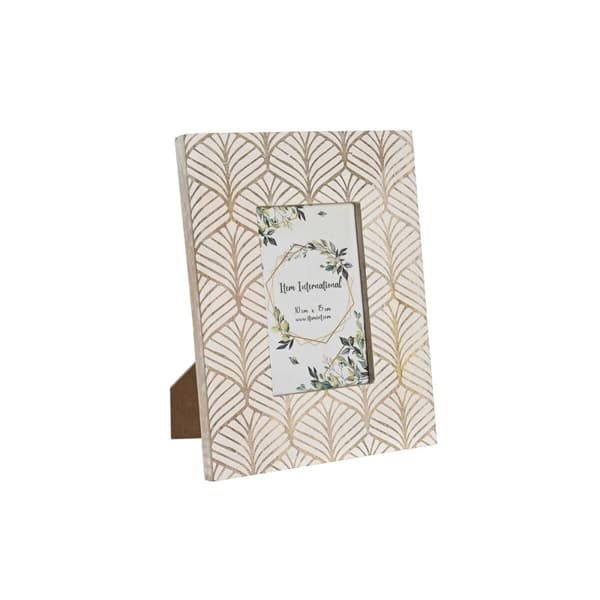 Fotoram DKD Home Decor Brun Mangoträ 20 x 2 x 25 cm Urban
