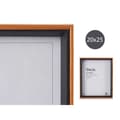 Pikkukuva 2 / 2: Kuvakehys Musta Ruskea 22 x 27 x 3 cm Kristalli Puu MDF
