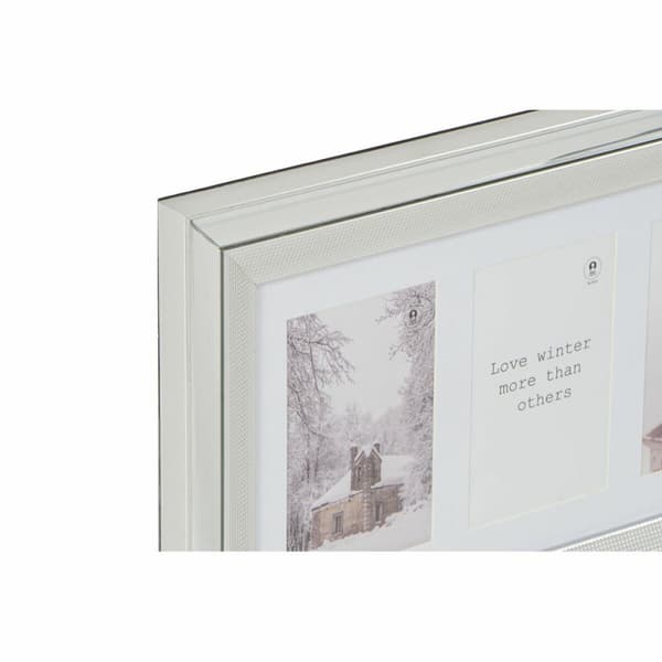 Kuvakehys DKD Home Decor Kristalli polystyreeni Kullattu Hopeinen Perinteinen 47 x 2 x 29 cm (2 osaa)