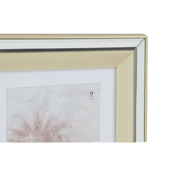 Kuvakehys DKD Home Decor Kullattu Hopeinen Alumiini Kristalli polystyreeni Perinteinen 47 x 2 x 40 cm (2 osaa)